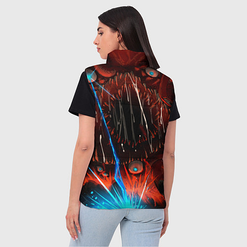 Женский жилет Terraria / 3D-Светло-серый – фото 4