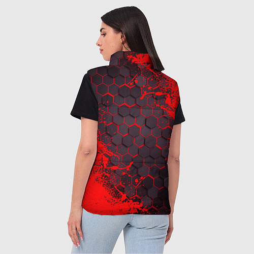 Женский жилет MONOKUMA / 3D-Черный – фото 4