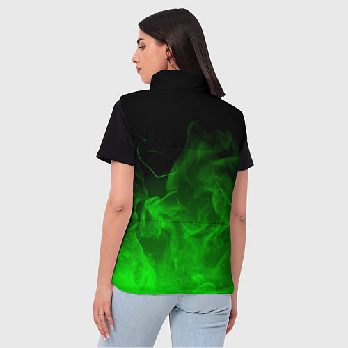 Женский жилет BIOHAZARD / 3D-Черный – фото 4