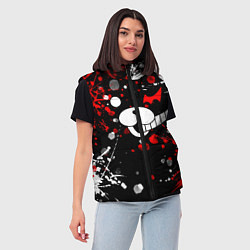 Женский жилет MONOKUMA, цвет: 3D-черный — фото 2