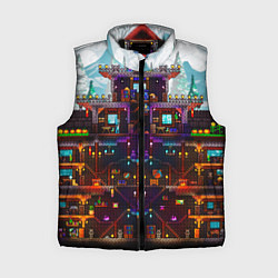 Женский жилет Terraria, цвет: 3D-черный