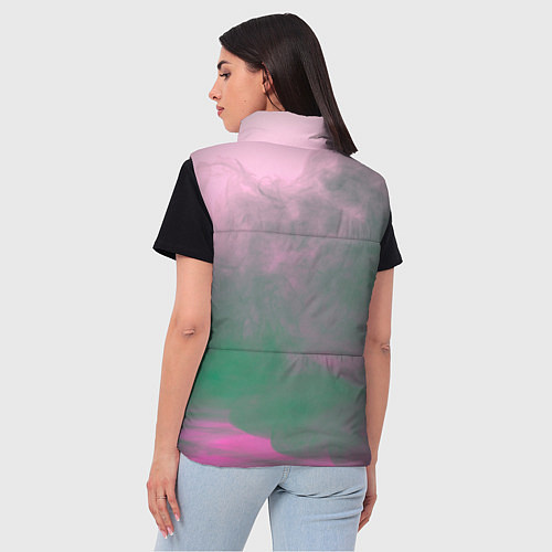 Женский жилет Кошечка / 3D-Светло-серый – фото 4