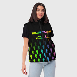 Женский жилет BILLIE EILISH, цвет: 3D-красный — фото 2
