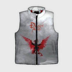 Женский жилет Dragon Age, цвет: 3D-красный