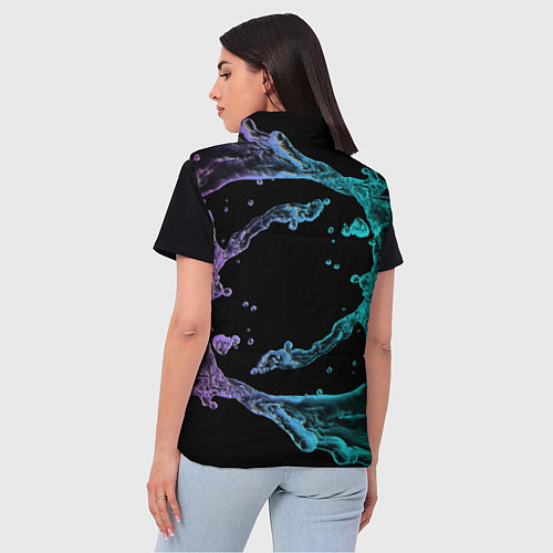 Женский жилет BILLIE EILISH / 3D-Черный – фото 4