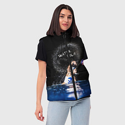 Женский жилет Water polo, цвет: 3D-черный — фото 2