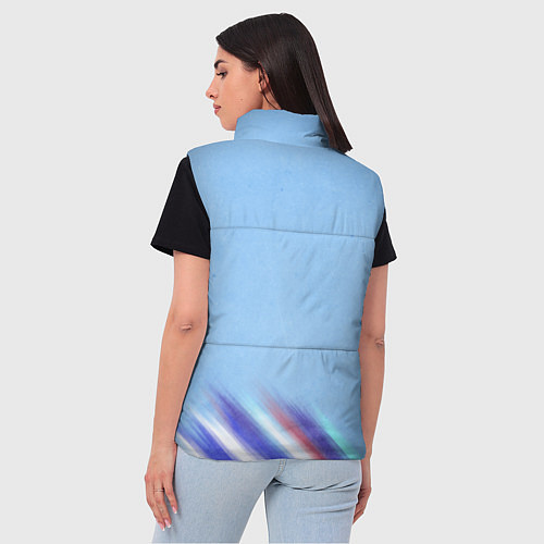 Женский жилет Water polo players / 3D-Красный – фото 4