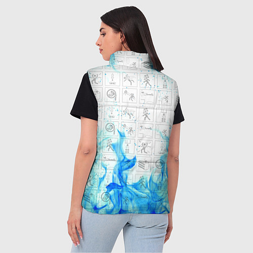 Женский жилет PORTAL / 3D-Черный – фото 4