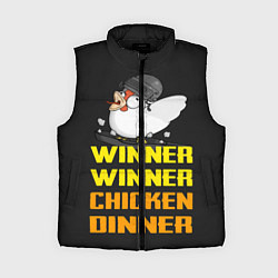 Женский жилет Winner Chicken Dinner, цвет: 3D-черный