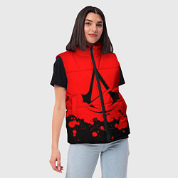 Женский жилет Assassin’s Creed, цвет: 3D-черный — фото 2