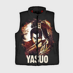 Женский жилет Yasuo, цвет: 3D-красный