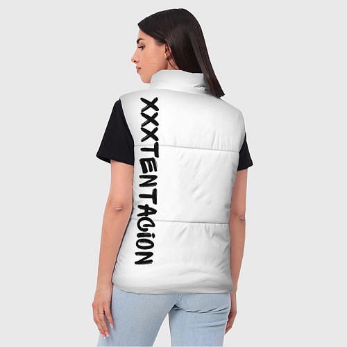 Женский жилет Xxxtentacion / 3D-Светло-серый – фото 4