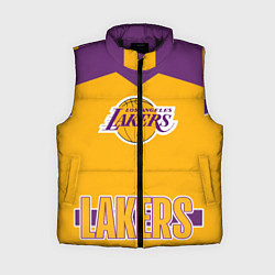 Женский жилет Los Angeles Lakers, цвет: 3D-черный