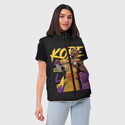 Женский жилет Kobe Bryant, цвет: 3D-светло-серый — фото 2