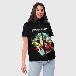 Женский жилет Стоматолог, цвет: 3D-черный — фото 2