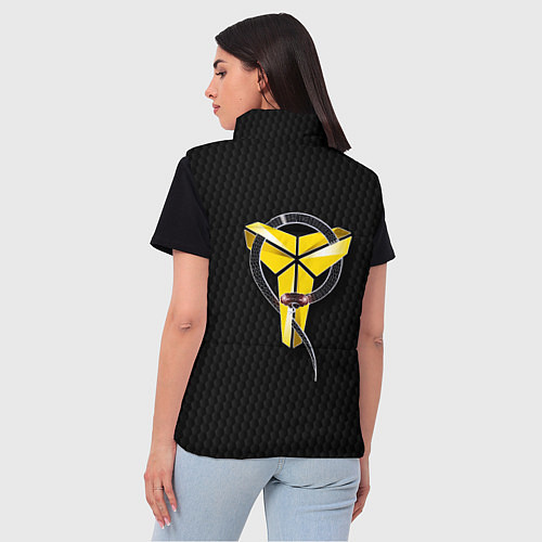 Женский жилет Kobe Bryant / 3D-Красный – фото 4