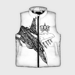 Женский жилет ВВС России, цвет: 3D-черный