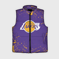 Женский жилет LA LAKERS, цвет: 3D-светло-серый