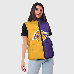Женский жилет LA LAKERS, цвет: 3D-красный — фото 2