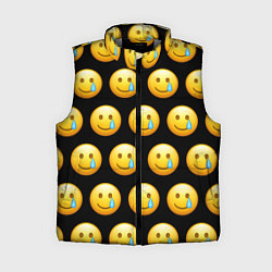Женский жилет New Emoji, цвет: 3D-светло-серый