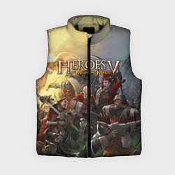 Женский жилет Heroes of Might and Magic, цвет: 3D-черный