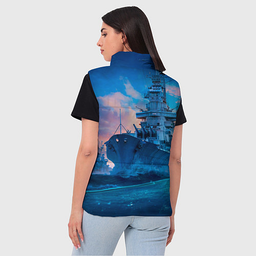 Женский жилет ВМФ / 3D-Черный – фото 4