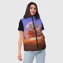 Женский жилет Snapfire, цвет: 3D-красный — фото 2