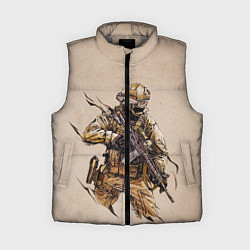 Женский жилет Военный