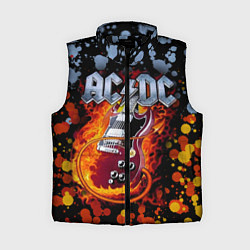 Женский жилет ACDC, цвет: 3D-черный