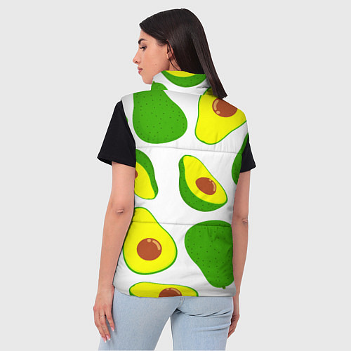 Женский жилет АВОКАДО / 3D-Красный – фото 4