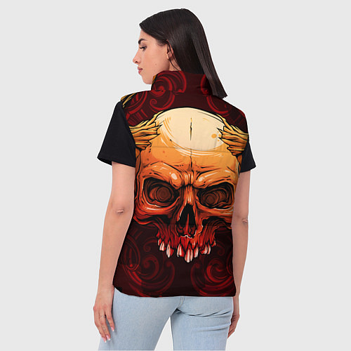 Женский жилет ACDC / 3D-Красный – фото 4