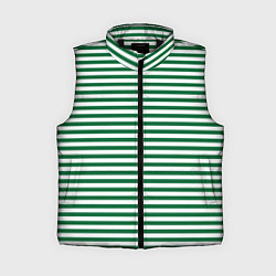 Женский жилет Тельняшка пограничных войск, цвет: 3D-черный