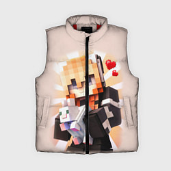 Женский жилет MINECRAFT, цвет: 3D-красный