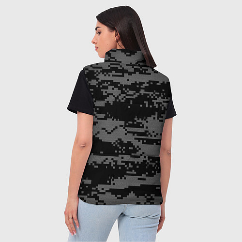 Женский жилет ВДВ СССР / 3D-Черный – фото 4