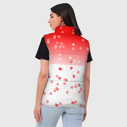 Женский жилет ROBLOX / 3D-Красный – фото 4