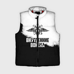 Женский жилет Внутренние Войска, цвет: 3D-красный