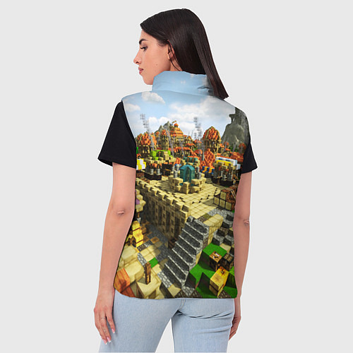 Женский жилет ROBLOX / 3D-Черный – фото 4