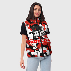 Женский жилет ROBLOX, цвет: 3D-черный — фото 2