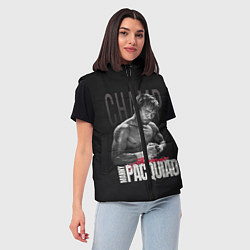 Женский жилет Manny Pacquiao, цвет: 3D-черный — фото 2