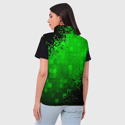 Женский жилет MINECRAFT / 3D-Светло-серый – фото 4