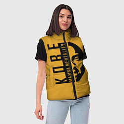 Женский жилет Kobe Mamba mentality, цвет: 3D-черный — фото 2