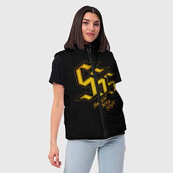 Женский жилет SSS Rank, цвет: 3D-черный — фото 2