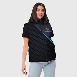 Женский жилет PORSCHE, цвет: 3D-черный — фото 2