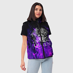 Женский жилет QUEEN, цвет: 3D-черный — фото 2
