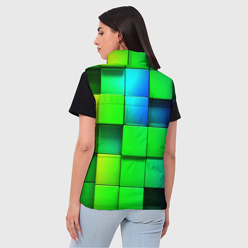 Женский жилет MINECRAFT / 3D-Черный – фото 4
