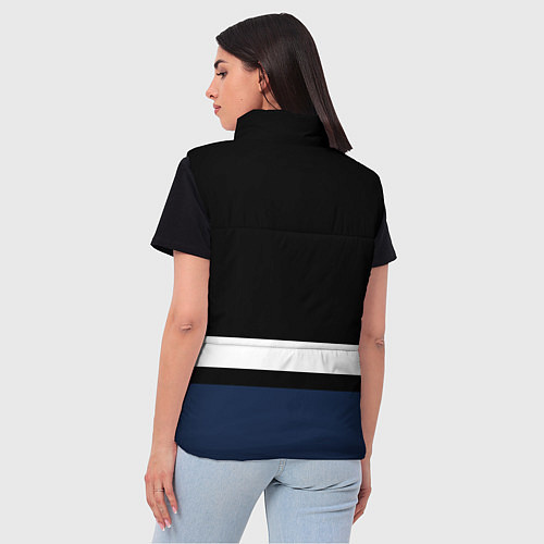 Женский жилет Vancouver Canucks / 3D-Черный – фото 4