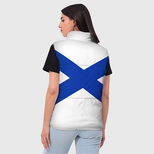 Женский жилет Тихоокеанский флот ВМФ России / 3D-Черный – фото 4