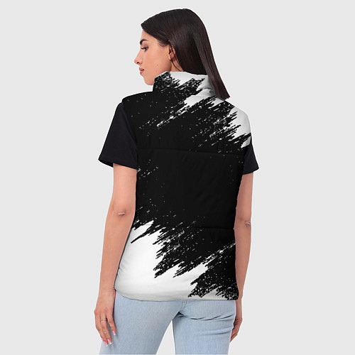 Женский жилет JUVENTUS / 3D-Черный – фото 4