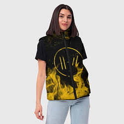 Женский жилет TWENTY ONE PILOTS, цвет: 3D-красный — фото 2
