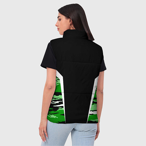 Женский жилет Пограничные Войска / 3D-Красный – фото 4